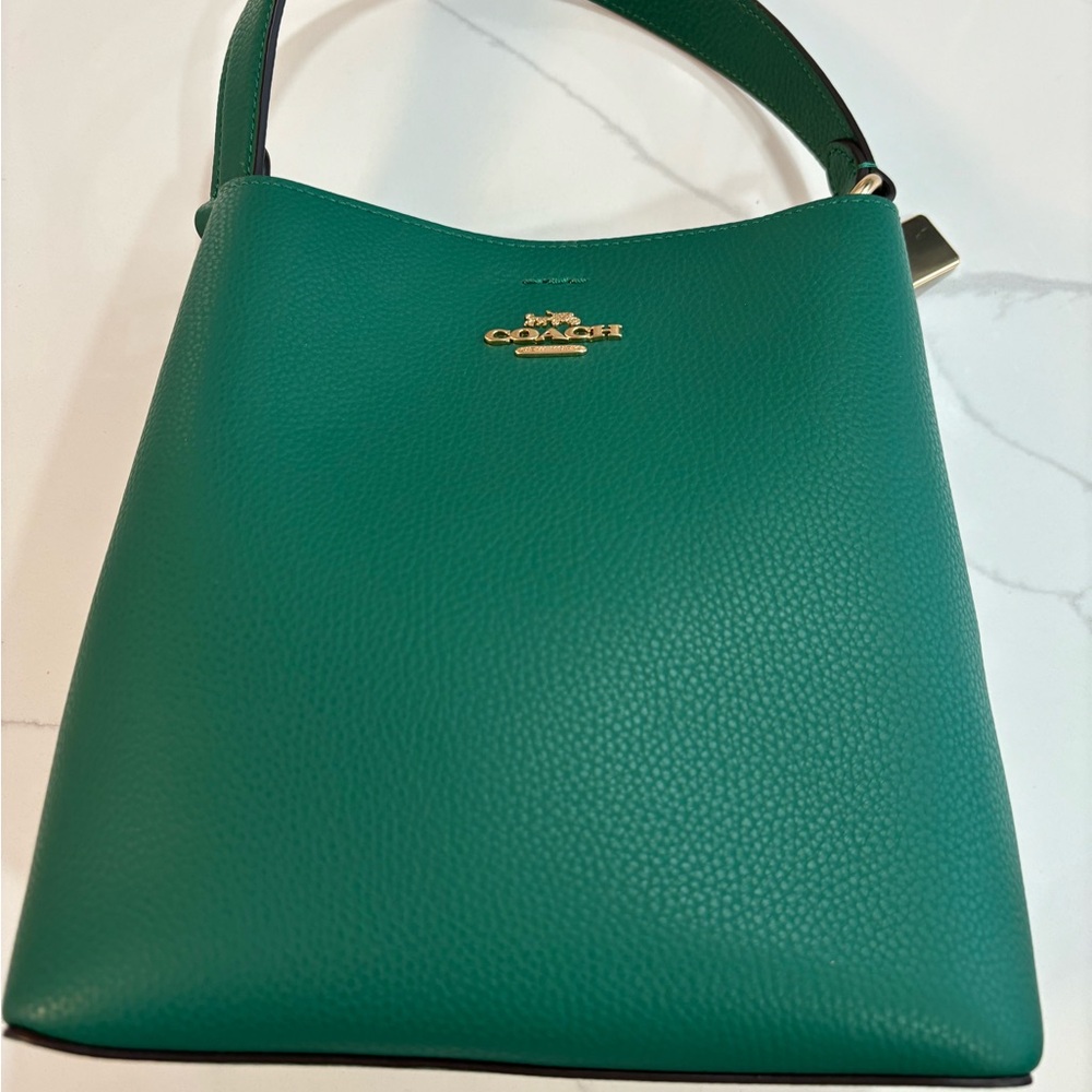 Coach Green Small Town Bucket Bag New without tag
